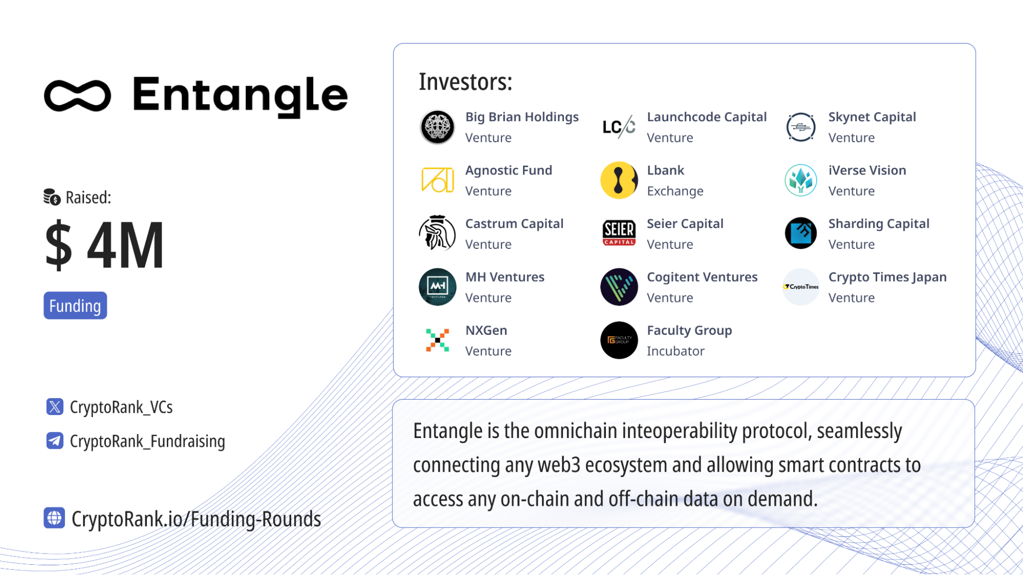 深入 Entangle：全链叙事不止于基建，直面应用场景的拓荒者