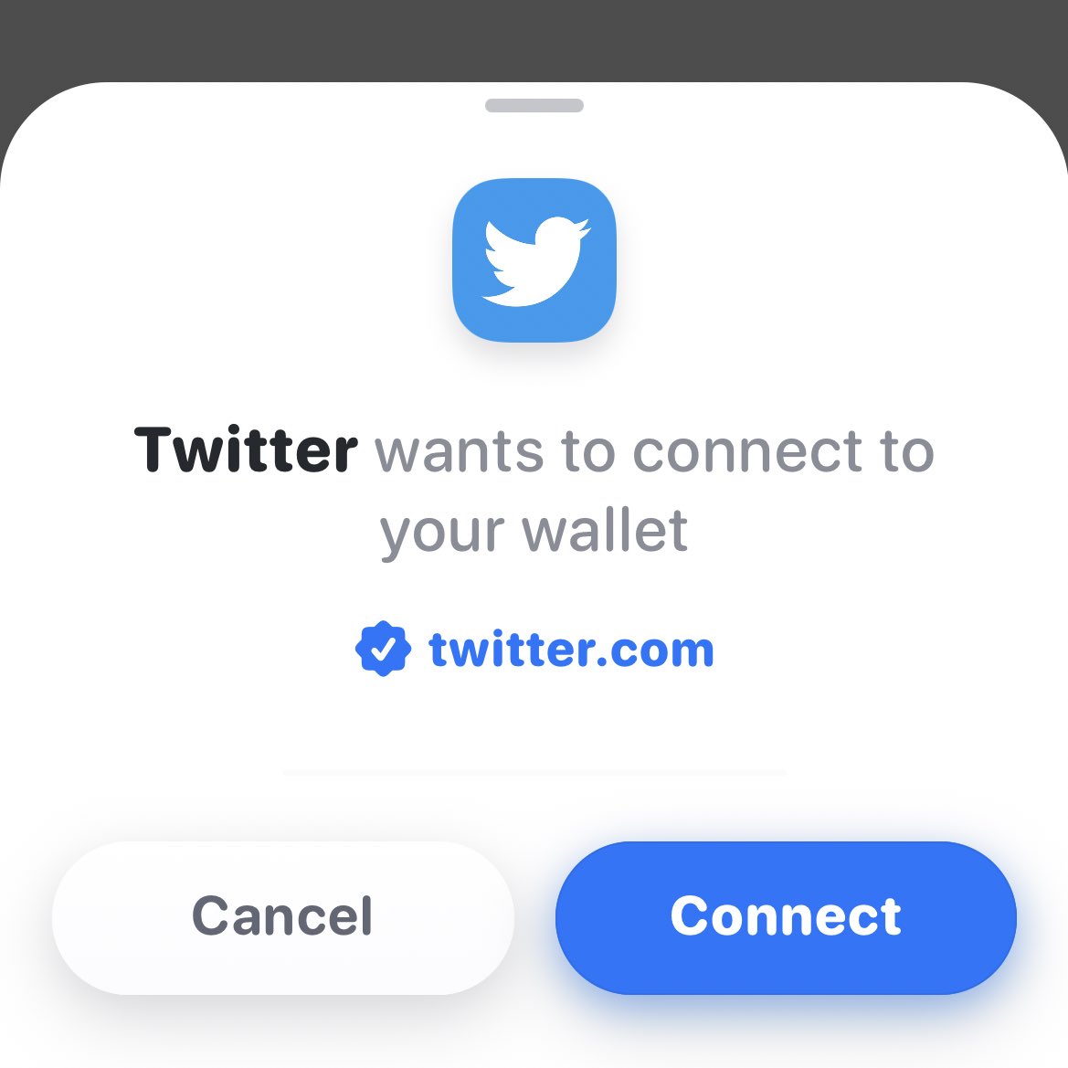 推特正测试连接加密钱包功能，尚不清楚具体用途