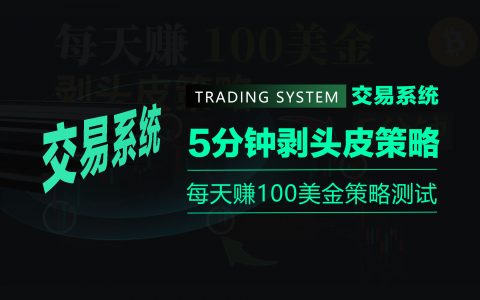第8集｜每天赚100美金的5分钟剥头皮策略