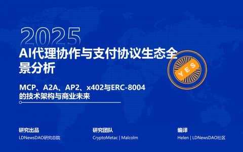 研报｜AI代理协作与支付协议生态全景分析——MCP、A2A、AP2、x402与ERC-8004的技术架构与商业未来