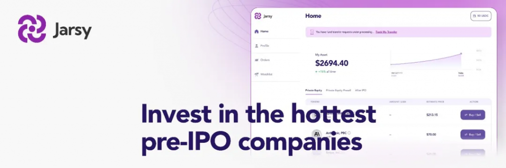 研报｜Jarsy深度分析报告——重塑Pre-IPO投资的Web3普惠金融平台