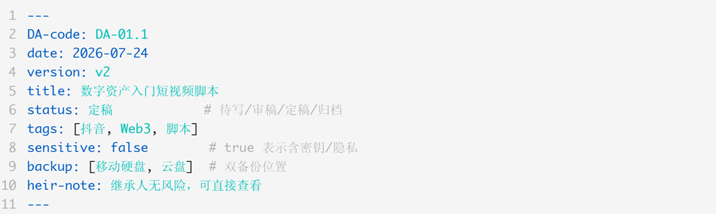 研报|全景数字资产管理与命名架构研究报告——普通人也能掌握的数字资产全生命周期方法论